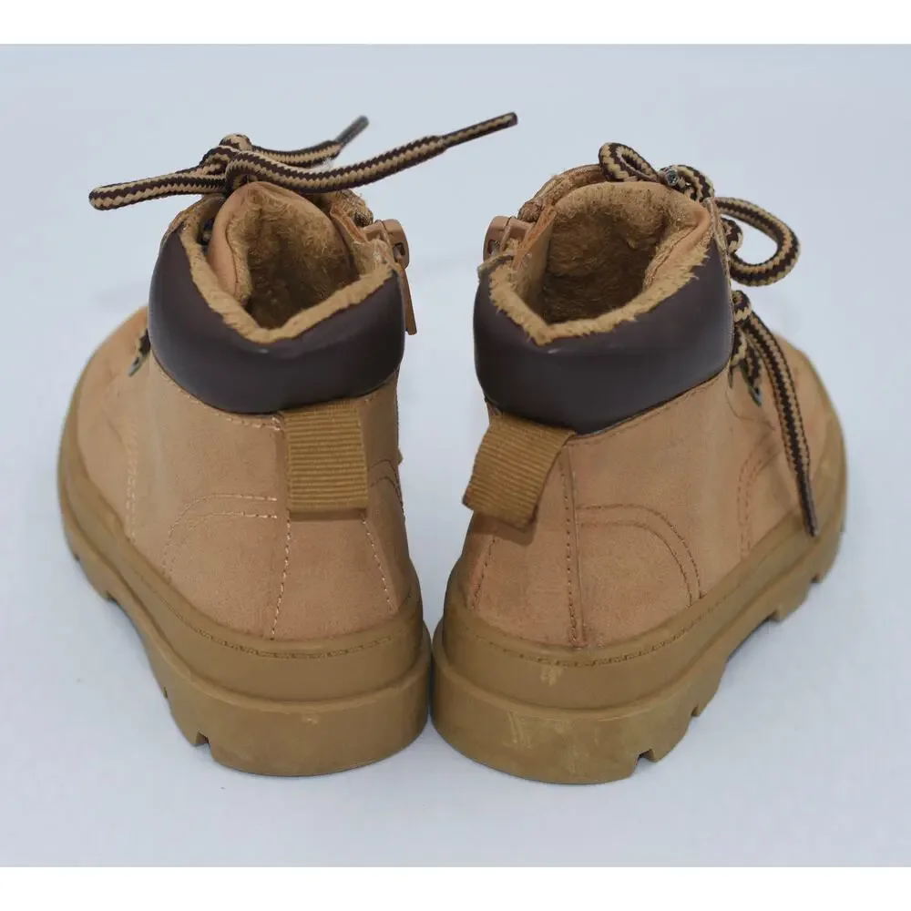 H&M Boy or Girl Warm-Lined Combat Boots Unisex Size 5.5